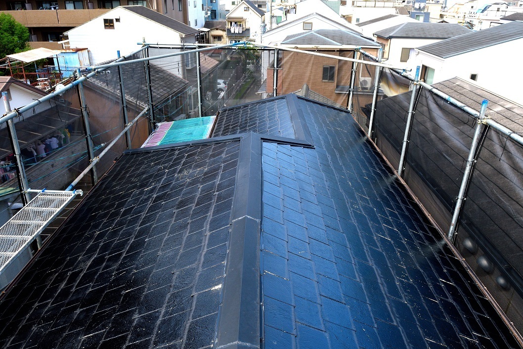 屋根シーラー塗装