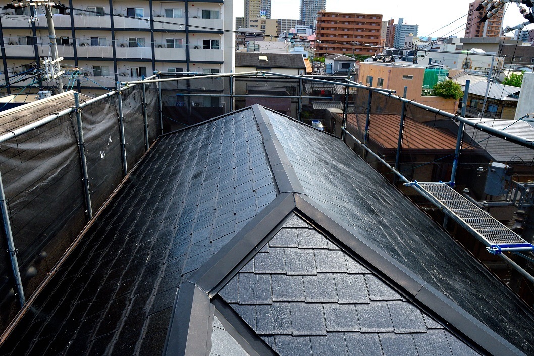屋根シーラー塗装
