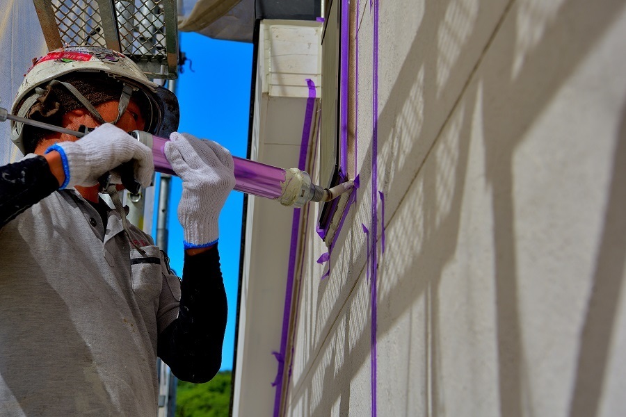 シーリングの劣化部の補修