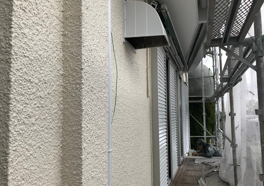 外壁塗装完成