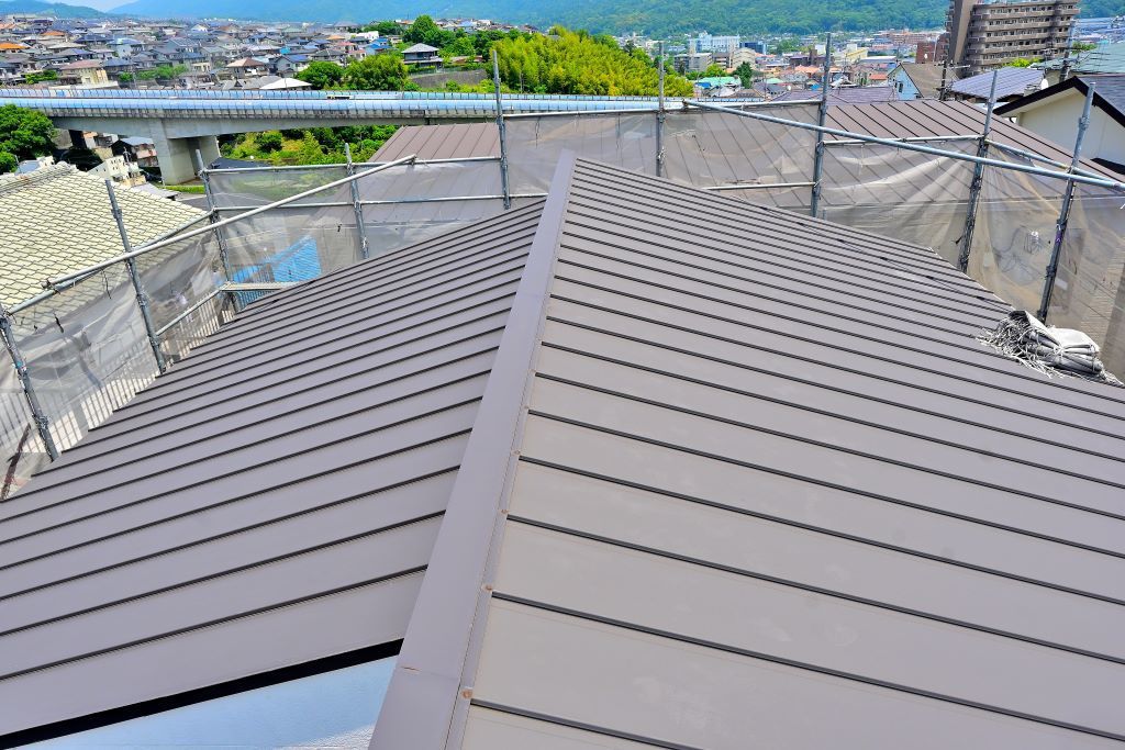 塗装工事前の屋根