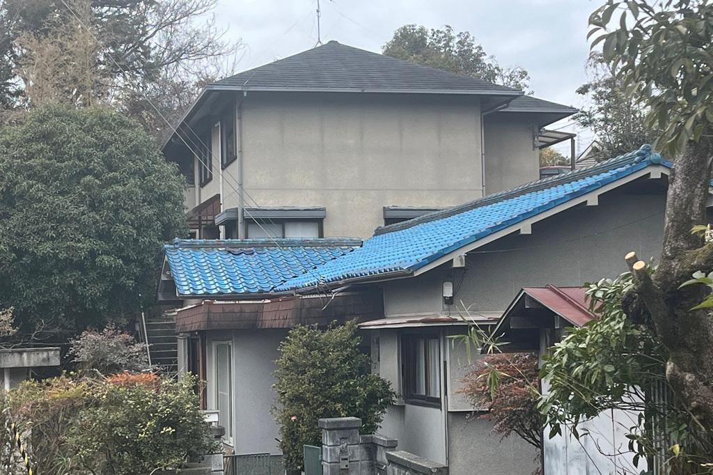 スタッコ外壁塗装前