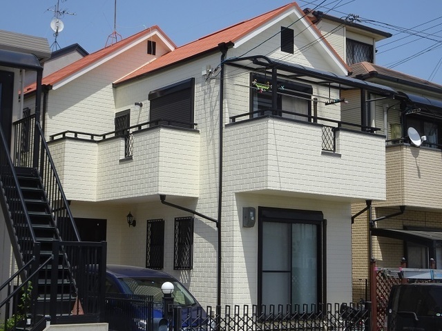 外壁塗装施工例