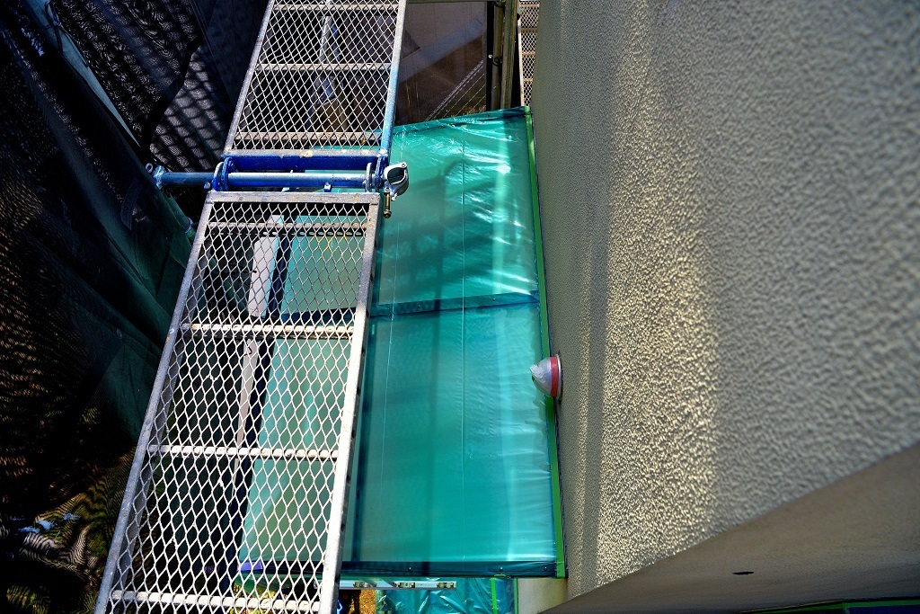 テラス養生