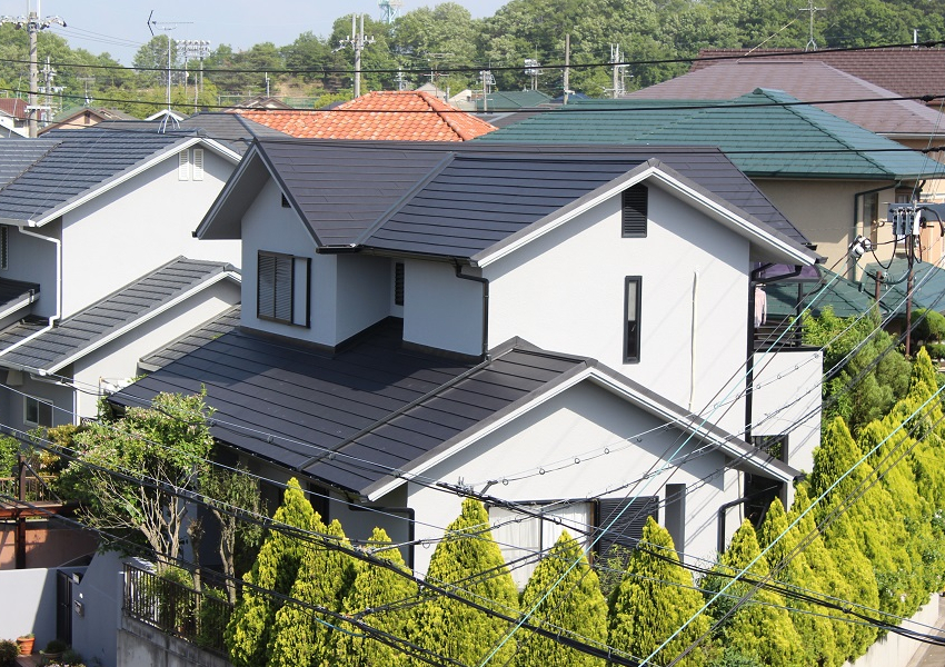 Ｎ-70ガイナ　屋根ガルテクト施工例
