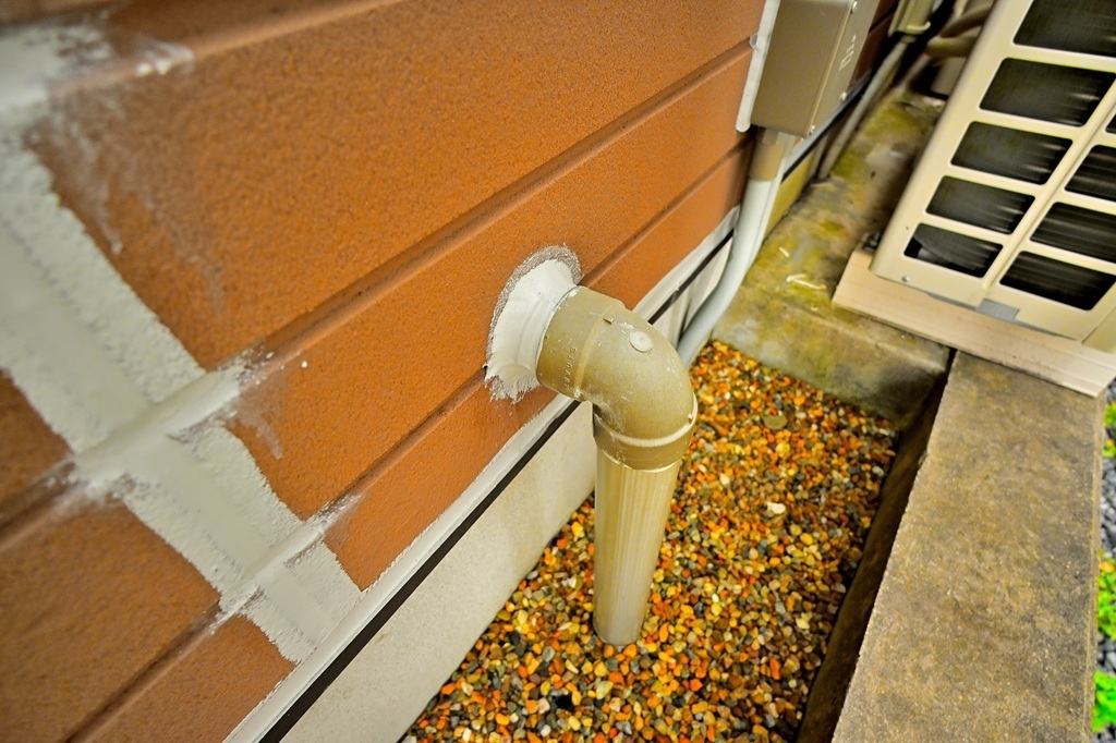 貫通部シーリング施工後