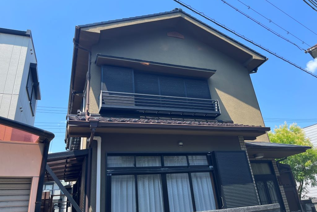 外壁超低汚染リファイン塗装前