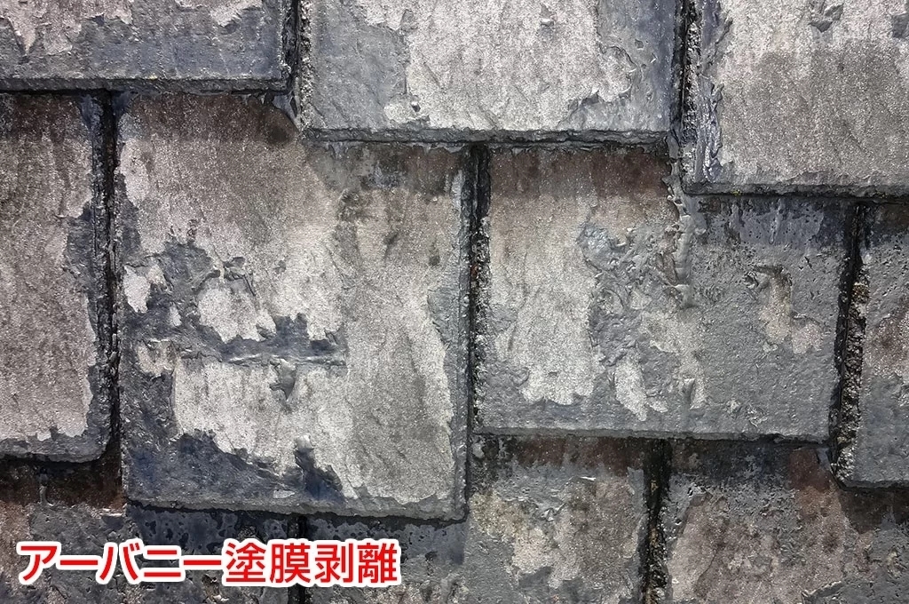 アーバニー塗膜剥離