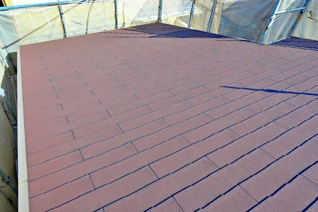 屋根塗装工事前