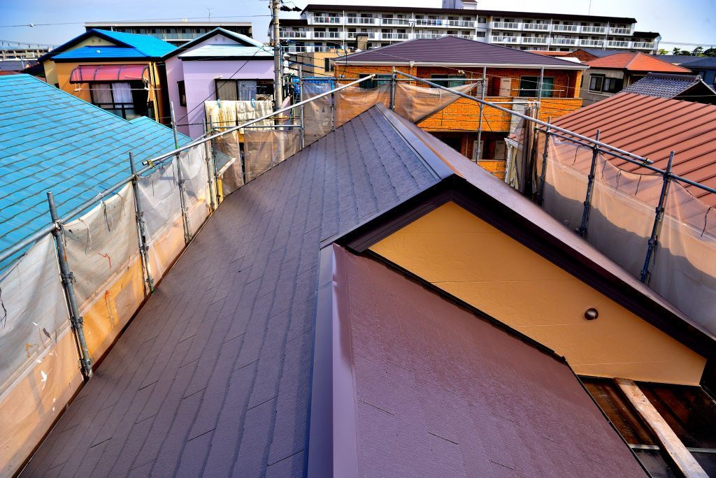 屋根塗り替え前