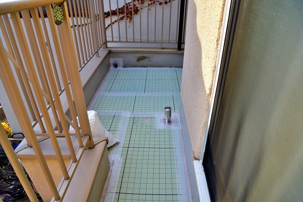 通気緩衝シート完了