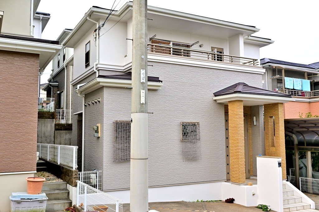 サイディング外壁塗装後