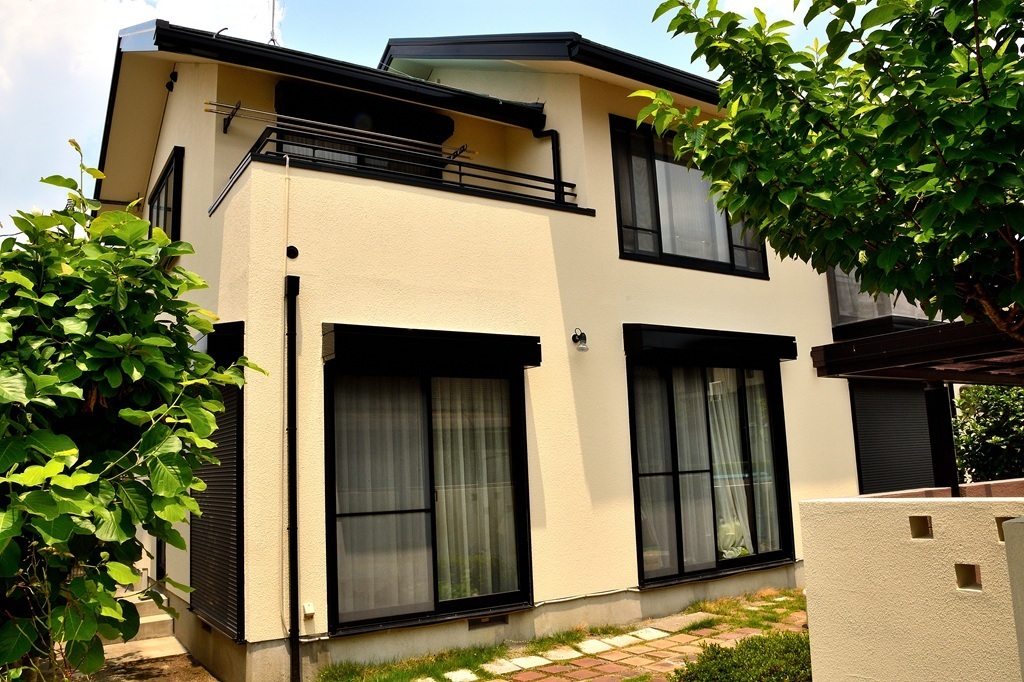 積水ハウスの外壁塗装完成