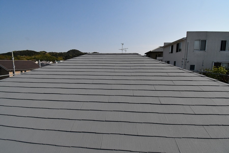 ガイナ 屋根塗装完工