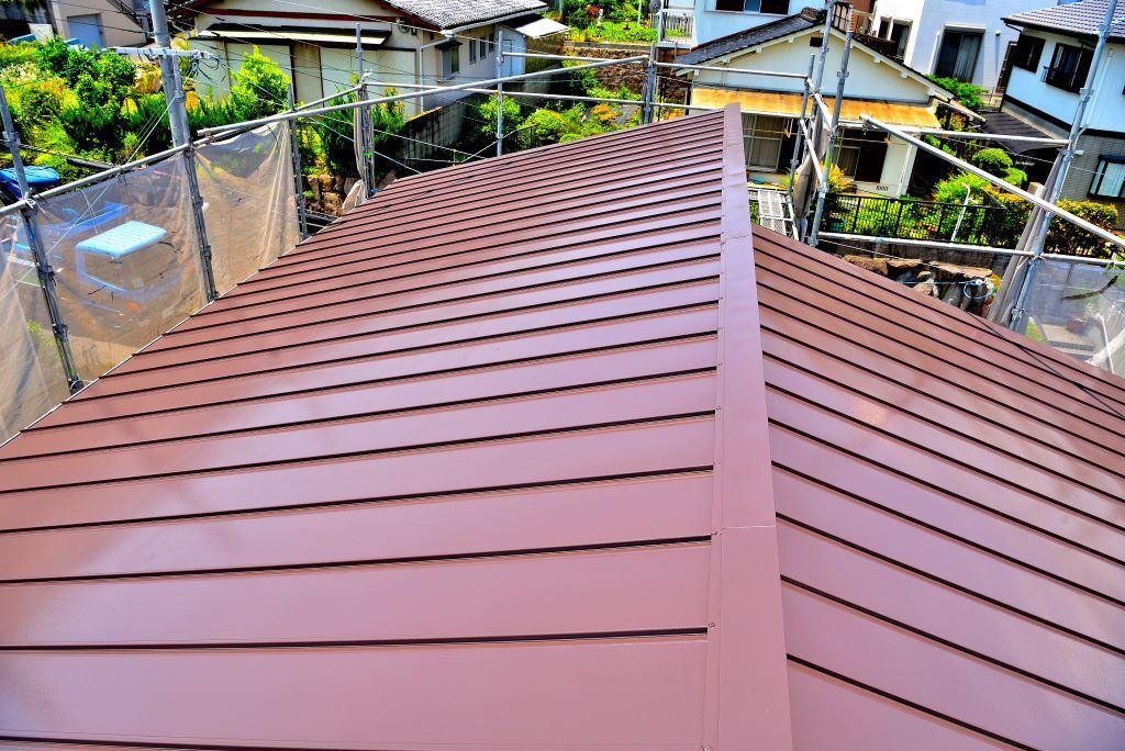 屋根スーパーシャネツサーモF塗装