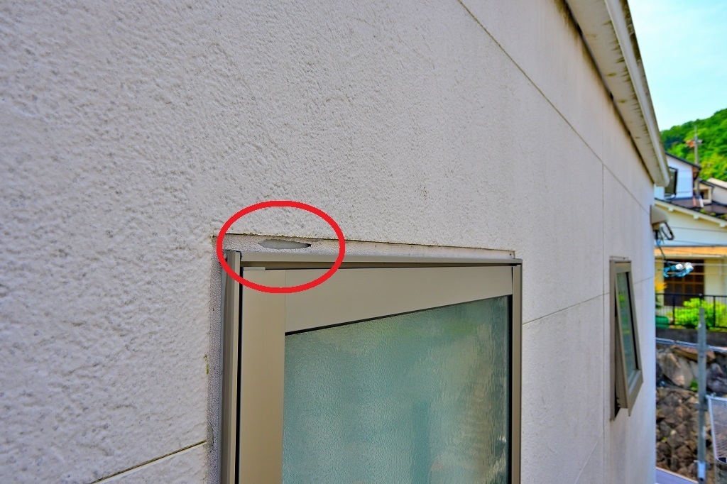 窓枠シーリング劣化