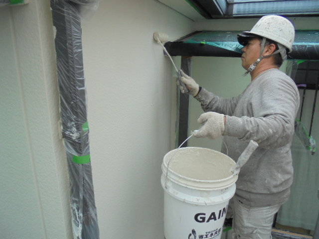 屋根ガイナ塗装