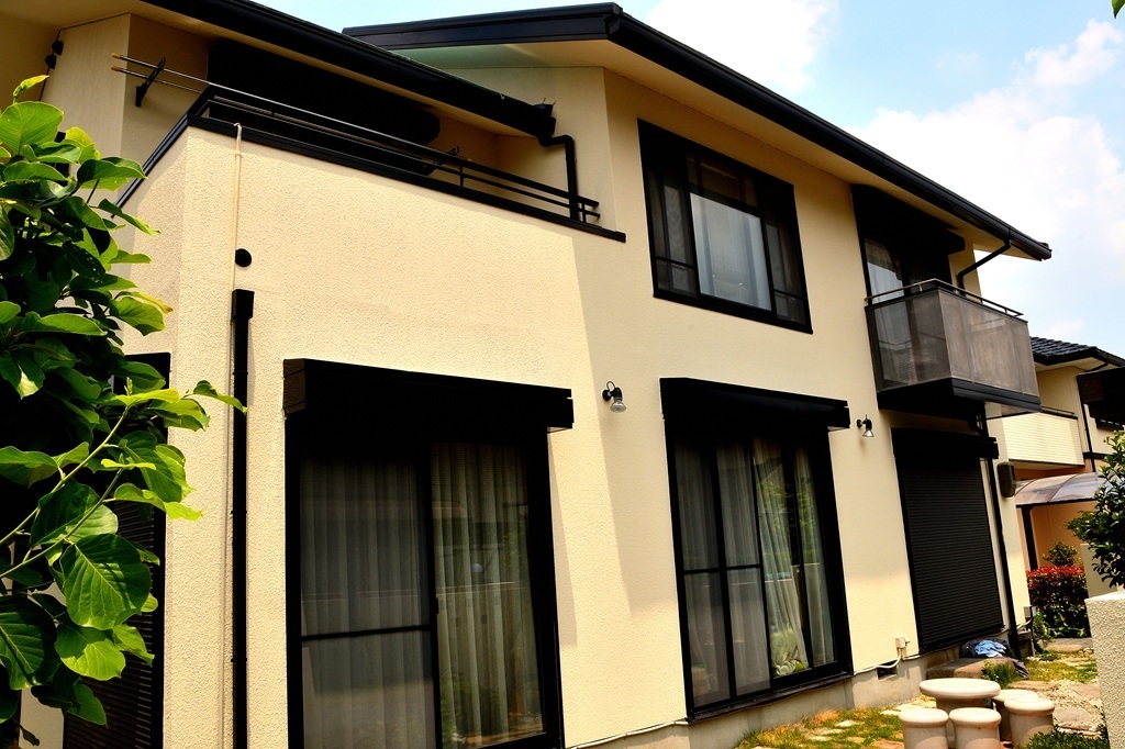 積水ハウスの外壁塗装完成