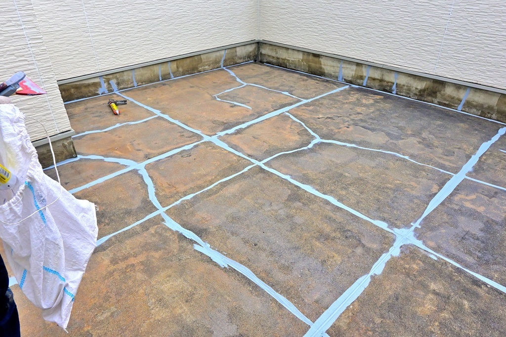 シーリング施工後