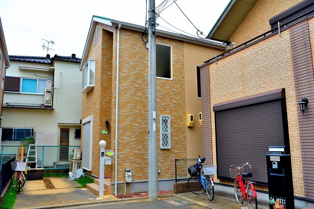 外壁塗装工事の完工写真