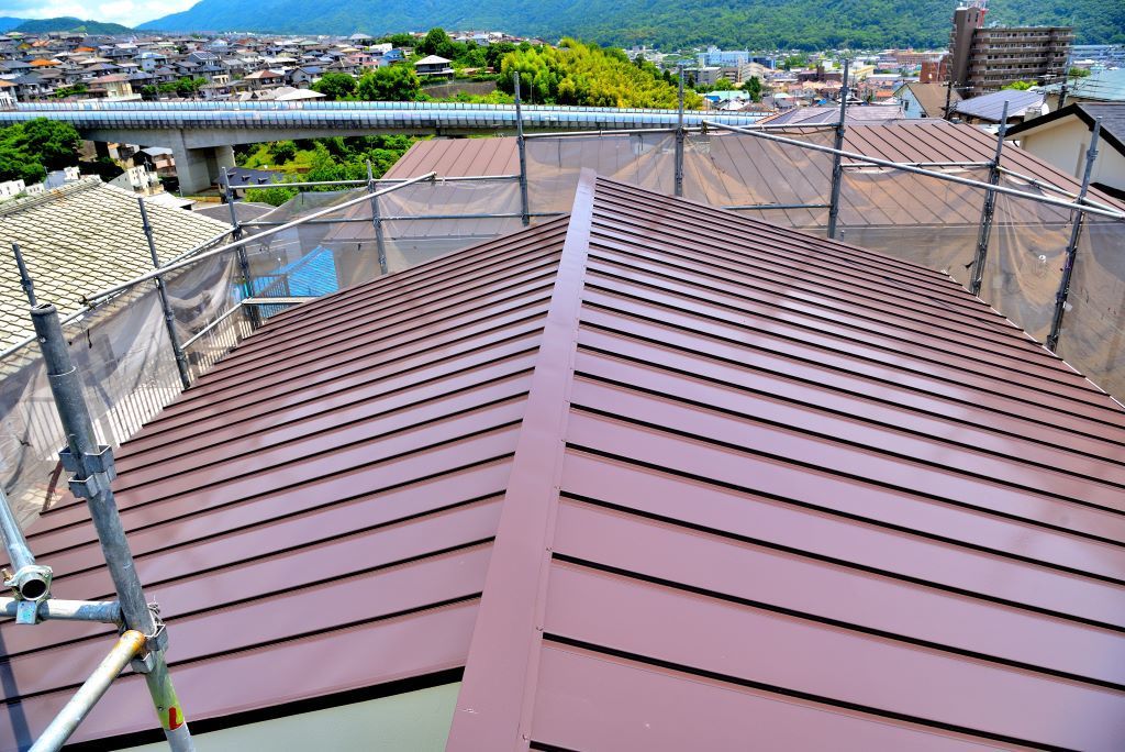 屋根スーパーシャネツサーモF塗装