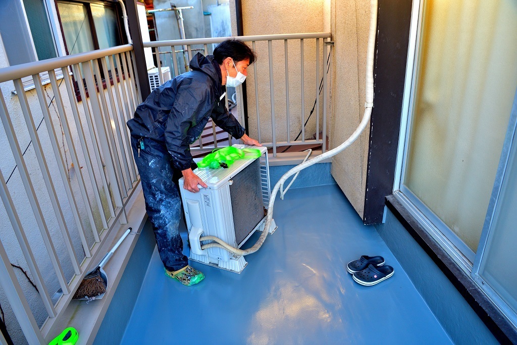 室外機の移動