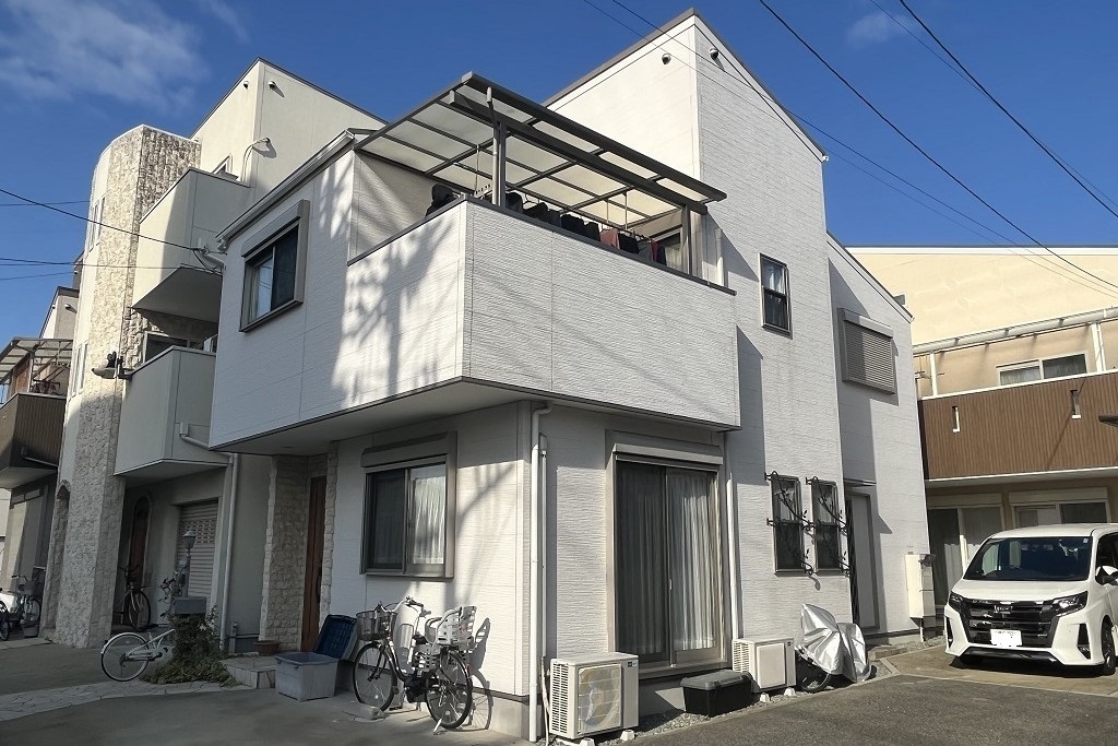 外壁塗装工事前