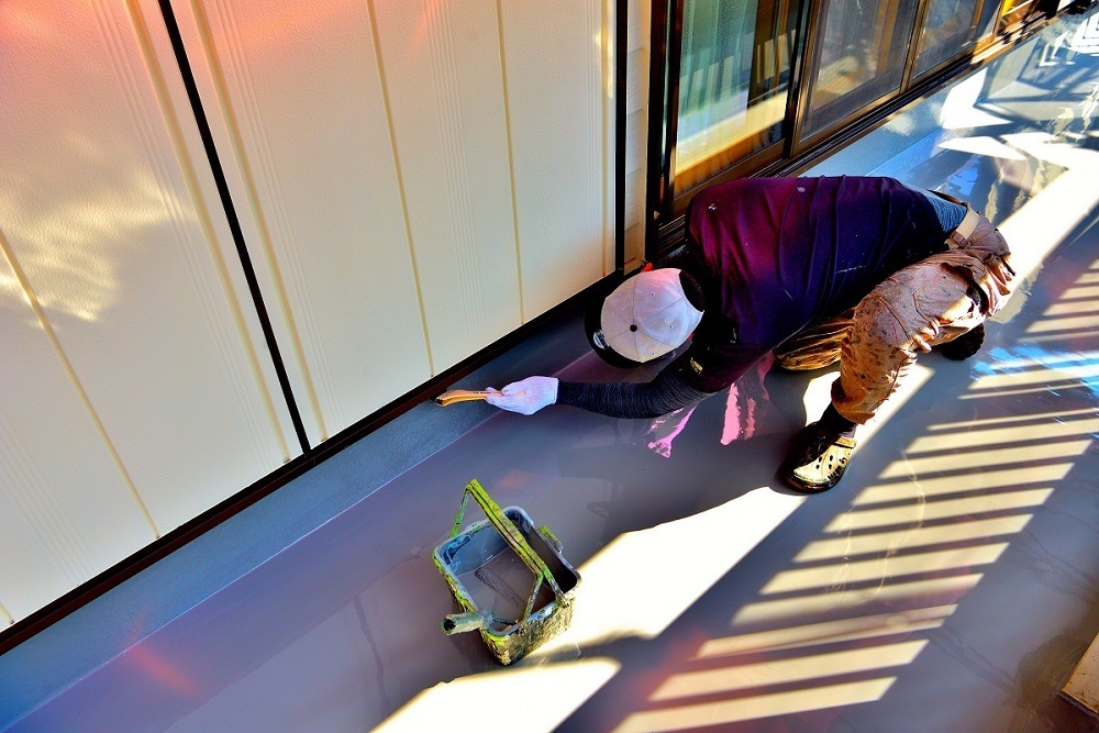 ベランダウレタン防水