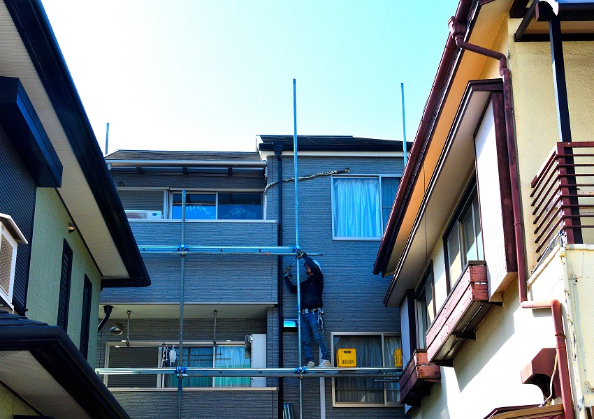 足場組み工事