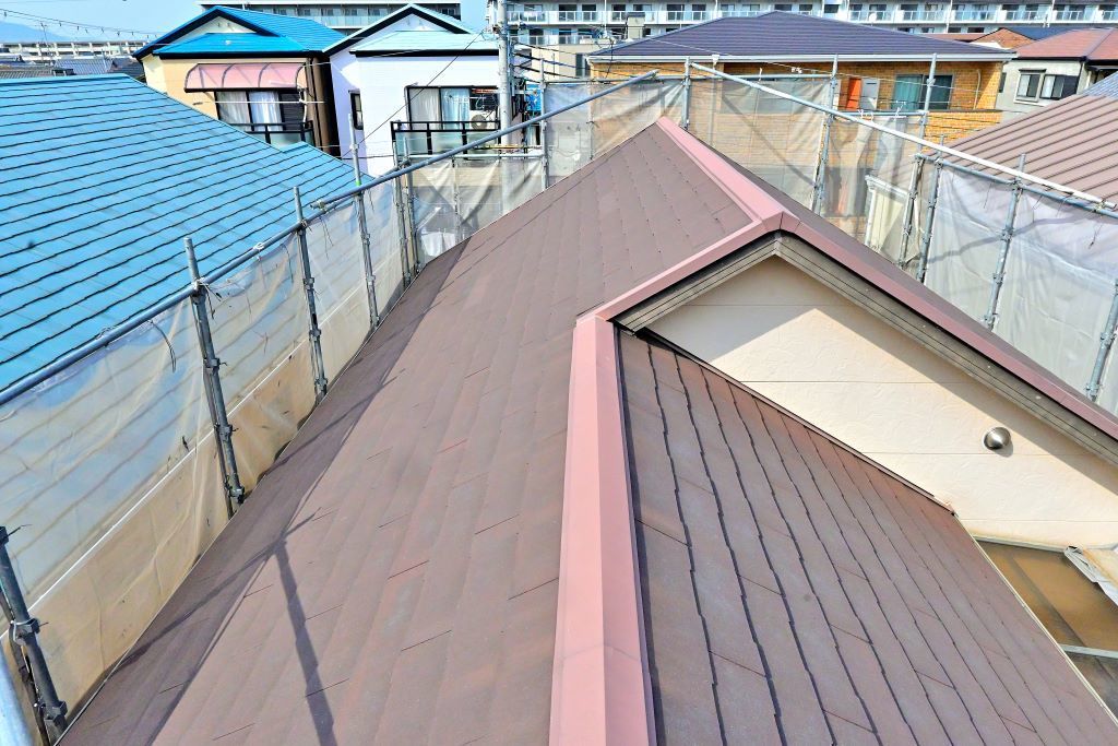 屋根塗り替え前