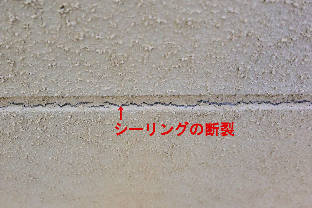 横目地シール破断