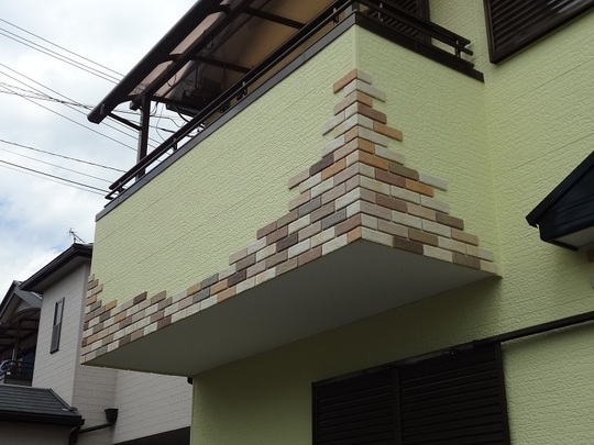 外壁25-85F屋根42-50Lガイナ塗装施工例 - 西宮市で屋根・外壁 外壁25-85F屋根42-50Lガイナ塗装施工例 - 西宮市で屋根・外壁